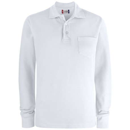 Basic Polo LS Pocket